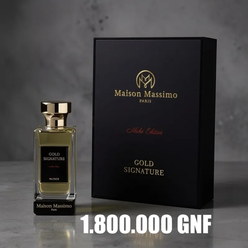 Gold Signature de Maison Massimo