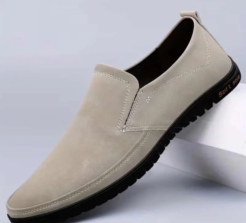 Mocassins homme business casual à enfiler